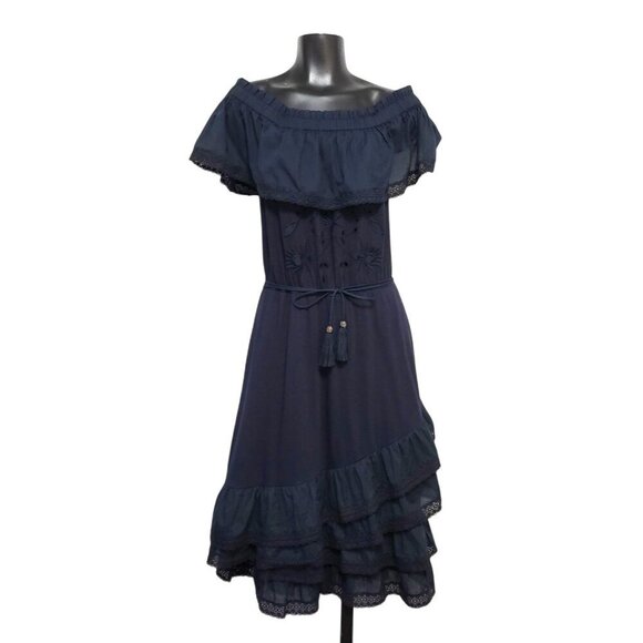 LAUREN RALPH LAUREN Tiered Ruffle Dress - Picture 1 of 11